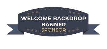 WELCOME BACKDROP BANNER SPONSOR